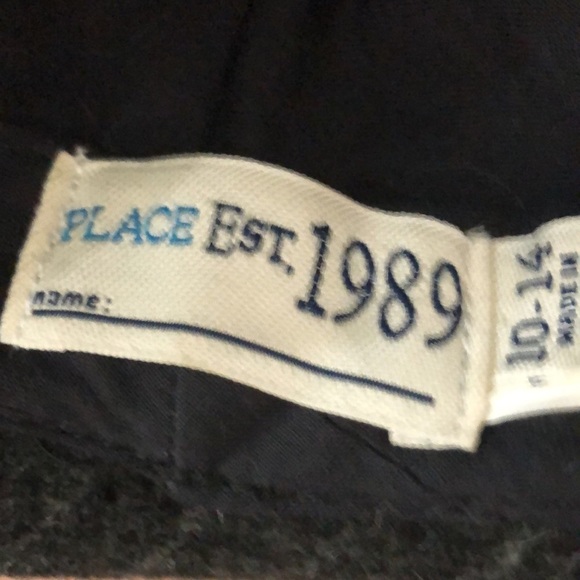 1989 Place Gray Striped Fedora Hat   B123 - Picture 6 of 10